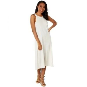 Madewell 100% Cotton White Sleeveless Dress